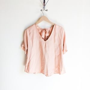 Massimo Dutti Pink Blouse